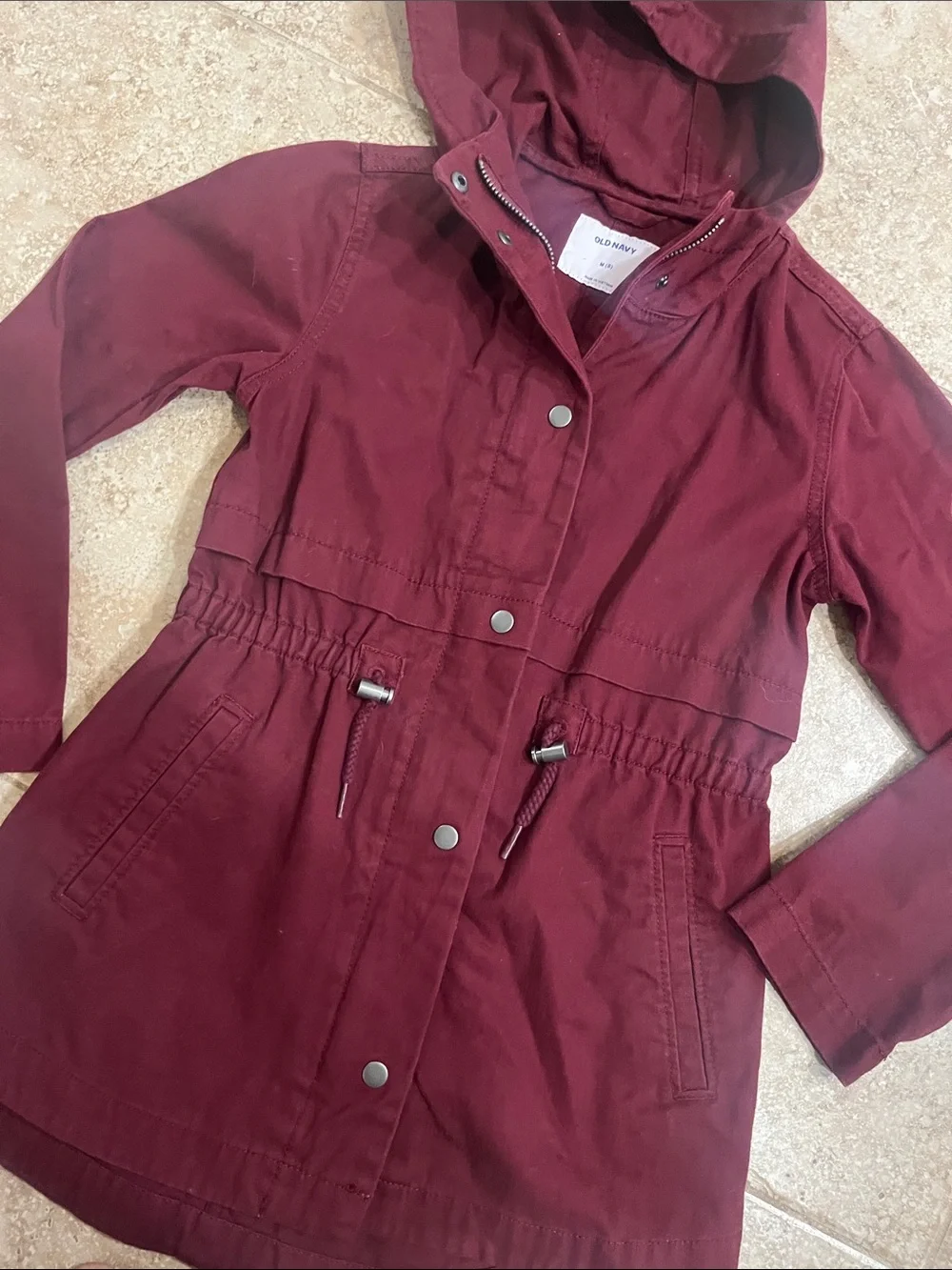 Old Navy hooded raincoat